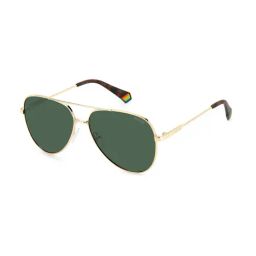 Polaroid Green Aviator Unisex Sunglasses-image-18