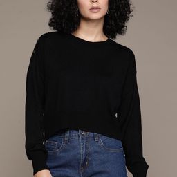 The Roadster Lifestyle Co. Acrylic Boxy Pullover-picture-37