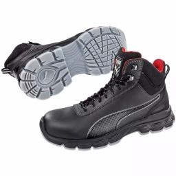Puma Safety CONDOR BLACK MID Unisex Black Steel Toe Capped Safety Shoes UK 10.5 EU 44, 630101-image-78