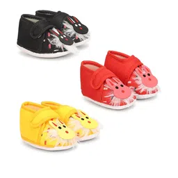 Dhairya Collection Kids Cotton Booties-image-0