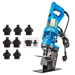 Voltz 900 W Hydraulic Hole Punch Machine Black & Blue, MHP-20A-image-32