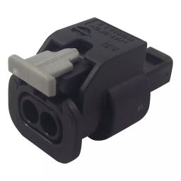 TE CONNECTIVITY Receptacle Housing, 2Pos, Nylon, Black, 1-1718643-1-image-32