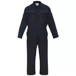 Karam PWIFR11011K Cotton Navy Blue Safety Workwear With Pockets Size L-image-27