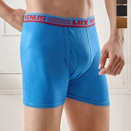 LUX VENUS Pack of 4 Assorted Men Cotton Trunk  NW1_VENUS_FCD_DRW_AST_80_4PC-17