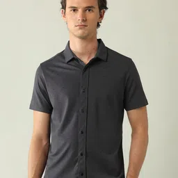 AD By Arvind Slim Fit Micro Ditsy Printed Opaque Cotton Casual Shirt-image-76