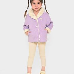 Mi Arcus 100% Polyester Full Sleeves Solid Winter Wear Jacket - Purple-picture-45