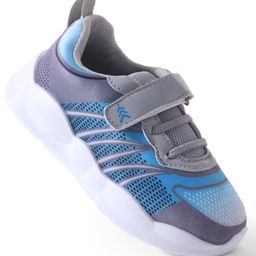 Pine Kids Velcro Closure Casual Shoes - Blue & Grey-image-49