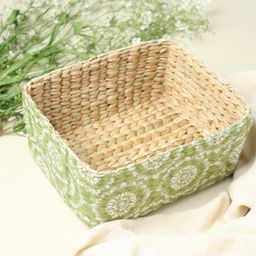 HABEREINDIA Seagrass Organiser Tray, Storage Basket-image-73