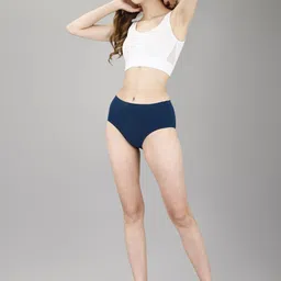 Soie Pack Of 3 Full Coverage Hipster Briefs 3HWB-31 P-14-A image 5