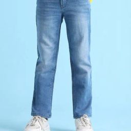 U.S. Polo Assn. Boys Blue Solid Jeans-picture-7