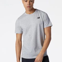 New Balance Grey Melange Comfort Fit Sports T-Shirt-image-41
