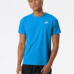 New Balance Royal Blue Comfort Fit Sports T-Shirt-image-21