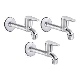 Fastgear Long Body Tap Stainless Steel Chrome Finish Silver, FG898 (Pack of 3)-image-47