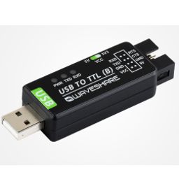 Waveshare Industrial USB TO TTL Converter, Original CH343G Onboard, Multi Protection & Systems Support-42