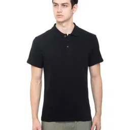 Adidas ESS BASE Black Regular Fit Polo T-Shirt-image-12