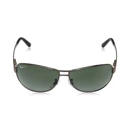 RAY-BAN Men Polarized Green Lens Pilot Sunglasses - 0RB3342I004/5860-image-70