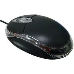 AS ONE MS-BK1 Wired Mouse USB 2.0 Optical Type-45
