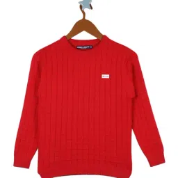 Monte Carlo Kids Red Cotton Pullover-picture-38