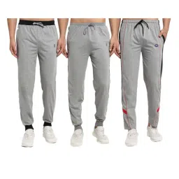 Vimal Jonney Multicolor Cotton Mid Rise Trackpants (Pack of 3)-picture-34