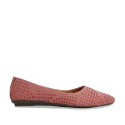 Iconics Women's Pink Flat Ballets-image-30