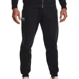 Under Armour Black Cotton Loose Fit Sports Joggers-image-27