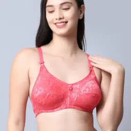 Gracit Peach Self Pattern Bra-picture-12