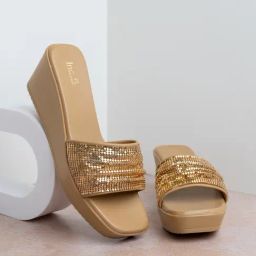 Inc.5 Women's Gold Wedges-picture-11