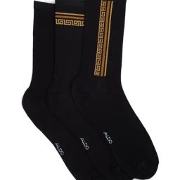 Aldo Black Socks - Pair of 3-44