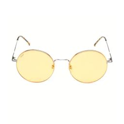SCOTT Orange Round Unisex Sunglasses-image-3