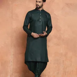 KISAH Multicolor Regular Fit Printed Kurta Set With Jacket image 5