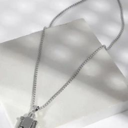 Joker & WItch Silver Chained To The Rhythm Necklace-image-20