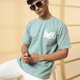 Rigo Green Cotton Printed T-Shirt-image-27