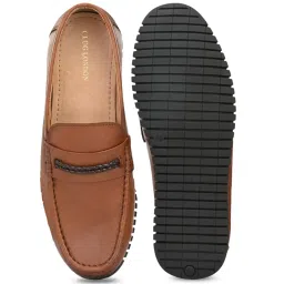 Clog London Men's Tan Formal Loafers image 5