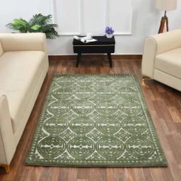 Presto Green Polyester Carpet-38