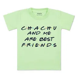 Arvesa Kids Typography Printed T-shirt-image-91