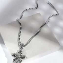 Joker & WItch Silver Valor Necklace-image-53