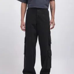 Rare Rabbit Black Comfort Fit Solid Jeans-picture-41