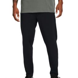 Under Armour Black Slim Fit Sports Trackpants-image-50