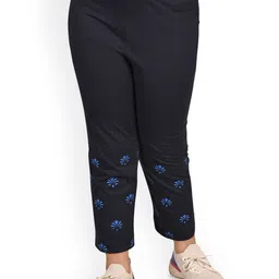BAESD Girls Floral Printed Soft Cotton Track Pants-picture-35
