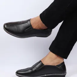 FAUSTO Men Lightweight Slip-On Loafers-image-22