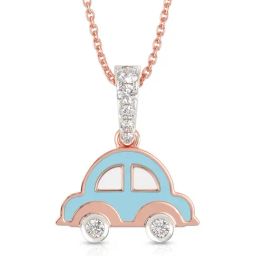 Malabar Gold & Diamonds 18k Rose Gold Pendant For Women-image-90