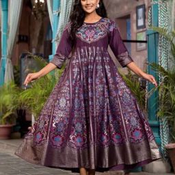 Juniper Purple Embroidered Maxi Dress-picture-12