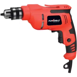 POWERBILT 650 W 10 mm Red & Black Drill Machine, PBT-ED-10RE-image-73