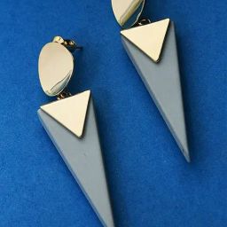Sohi Gold Plated Designer Drop Earrings-image-18