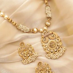 Rubans Gold-Tone Plated Set for Women-picture-12