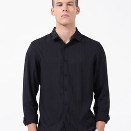 The Indian Garage Co Regular Fit Self Design Casual Shirt-image-44