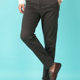 V-Mart Men Solid Mid-Rise Chinos Trousers-picture-8