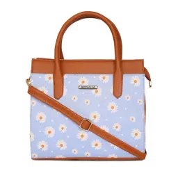 REDVALE PU Blue Women Handbag-image-16