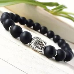 Divine souvenirs Black Alloy Bracelet-image-68