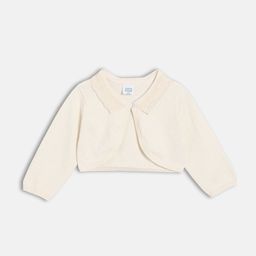 MINI KLUB Girls V-Neck Cotton Shrug-image-35